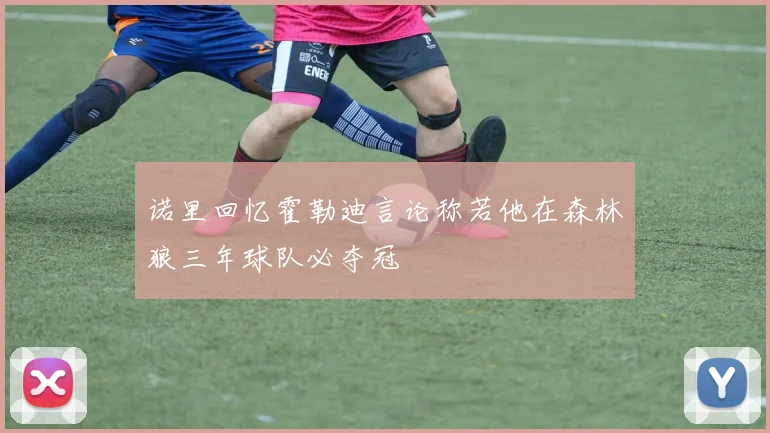 诺里回忆霍勒迪言论称若他在森林狼三年球队必夺冠